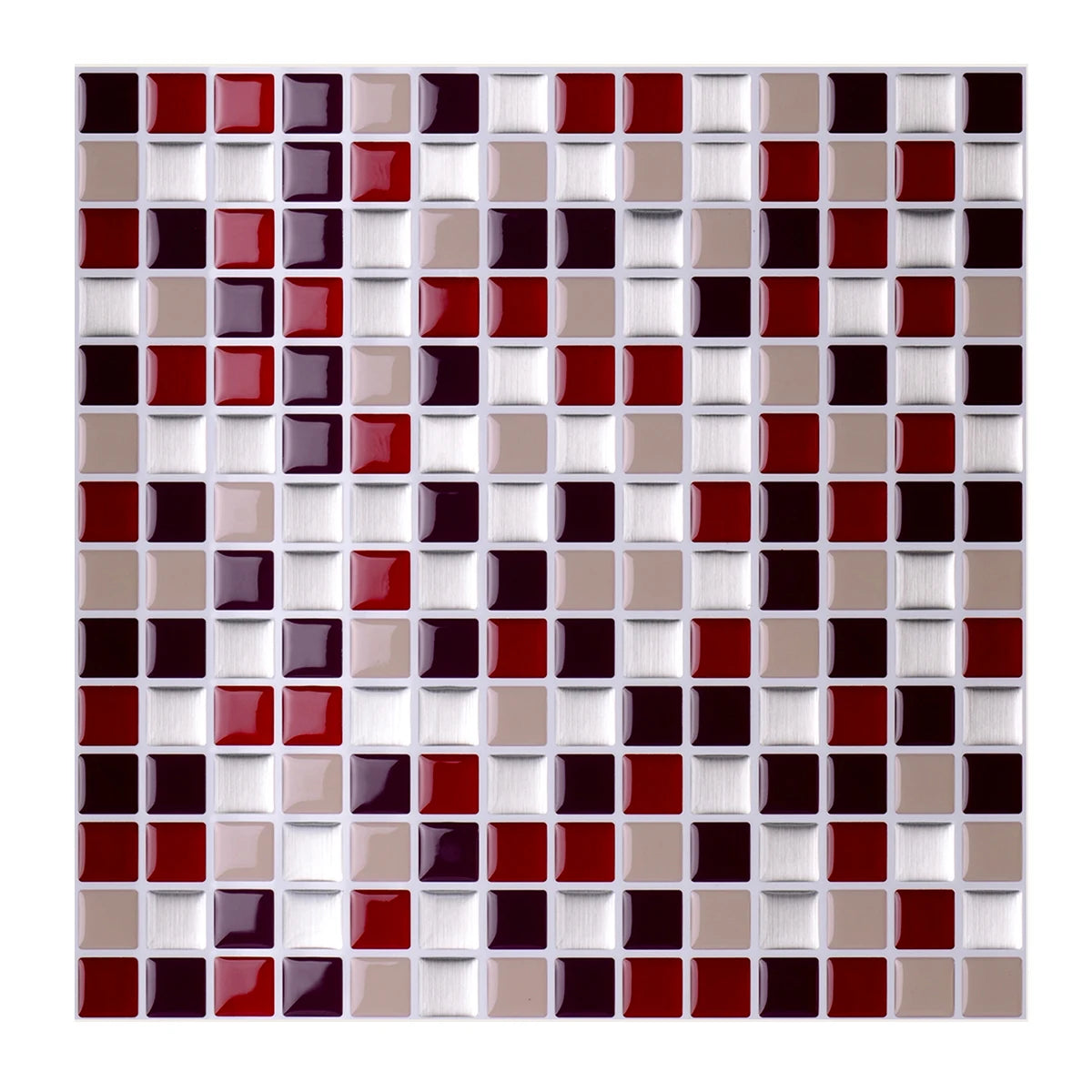 12*12 INCH Self Adhesive Wall Tile Kitchen Backsplash Tile
