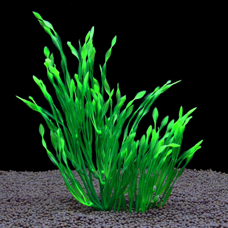 R2 Artificial Seaweed and Grass Plastic Fish Tank Decorations for Aquarium Water Plants