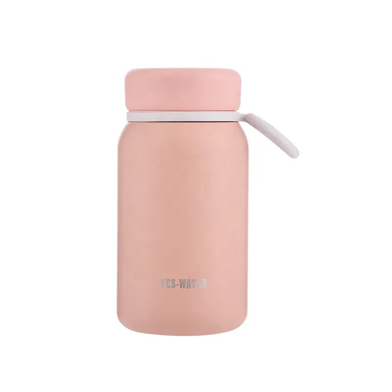 Mini Cute 360ml Kids Stainless Steel Water Bottle Vacuum Insulated Stainless Steel Water Bottle Simplicity Travel Thermal Cup