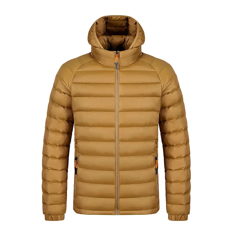 Men's Fashion Winter Puffer Jacket New Design Shiny Bubble Bomber Warm Padding Plus Size Zipper Breathable Jackets-Wholesale