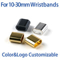Wristband Lock Metal Clip Lock for Bracelet Aluminum Tube Buckle for Event Wristband Lock