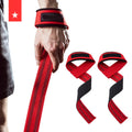 GJZ6022  Gym Straps Anti-Skid Weightlifting Lifting Wraps Hard Pull Rubber Cotton Straps Comfortable Workout Accessory