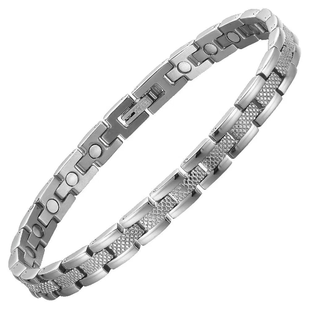 BioMagnetic Jewelry Adjustable Therapeutic Ladies Bio Magnetic Bracelet for Weight Loss
