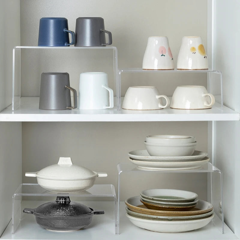 SHIMOYAMA High Quality Acrylic Stand Closet Shelf Dividers at Home