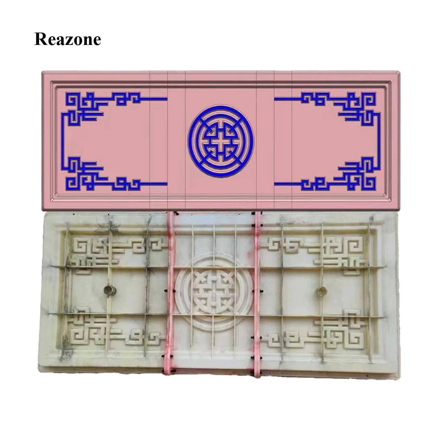2023 New Concrete Wall Mold Hot Sell Plastic Wall Decorative Panel Mold