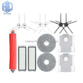 For Xiaomi Roborock Q Revo Vacuum Cleaner Spare Parts Main Roller Brush Side Brush HEPA Filter Mop Cloth Replacement for Househo