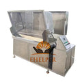 Multi-functional Boiling Pot with Tilting Filter Basket Industrial Blanching Pot with Automatic Unloading Material Discharge