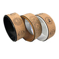 Fitness and Yogic Exercise Cork Wheel for Yoga Wheels Practice