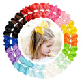 FanYue Ins Top Selling 2022 Classic 3-inch Ribbed Band Hair Clip Good Quality Baby Girls Kids Bow Wholesale
