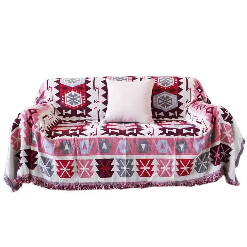 Modern Home Outdoor Camping Different Style Beaded Woven Pants Wall Flowers Tapestry