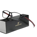 KINGSEVEN 2022 Rectangle Full Rim TR90 Metal Frame Optical Lenses Glasses for Men Women Myopia Prescription Reading Eyeglasses