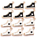 YuenZ 15X10mm Enamel Shoes Charm for Jewelry Making Fashion Earring Pendant Diy Necklace Bracelet Accessories W208