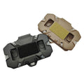 Sturdyarmor Hunting MOLLE Mount Tactical Vest Cell Phone Holder Folding Navigation Board Training Nylon+TPE+Silicon Black/Tan