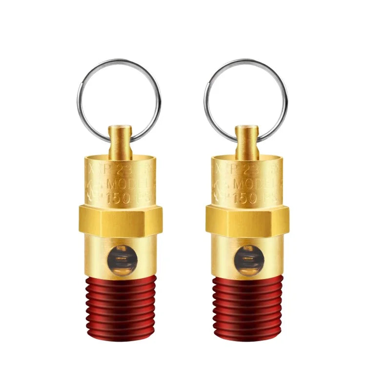 BSP Pneumatic Safety Relief Valve Brass Safety Relief Valve Gas Safety Relief Valve 3/4 Air Compressor Pressure Safety Valve