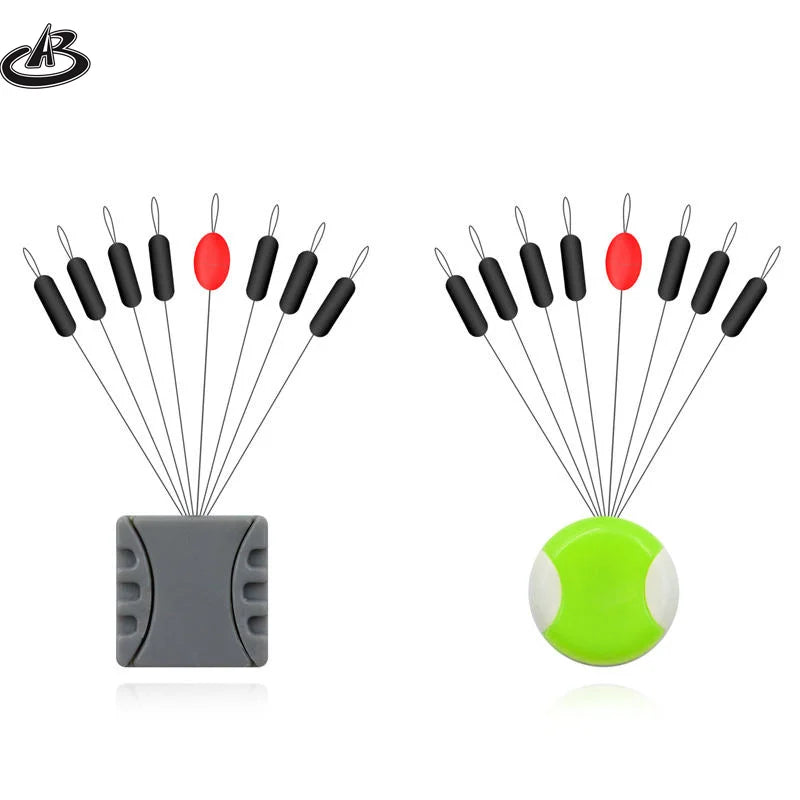 Fishing Silicone Bobber Stoppers Black Space Beans Line Stopper Floats Sizes L/M/S/2S/3S/4S for Stream Ocean Fishing Supplies