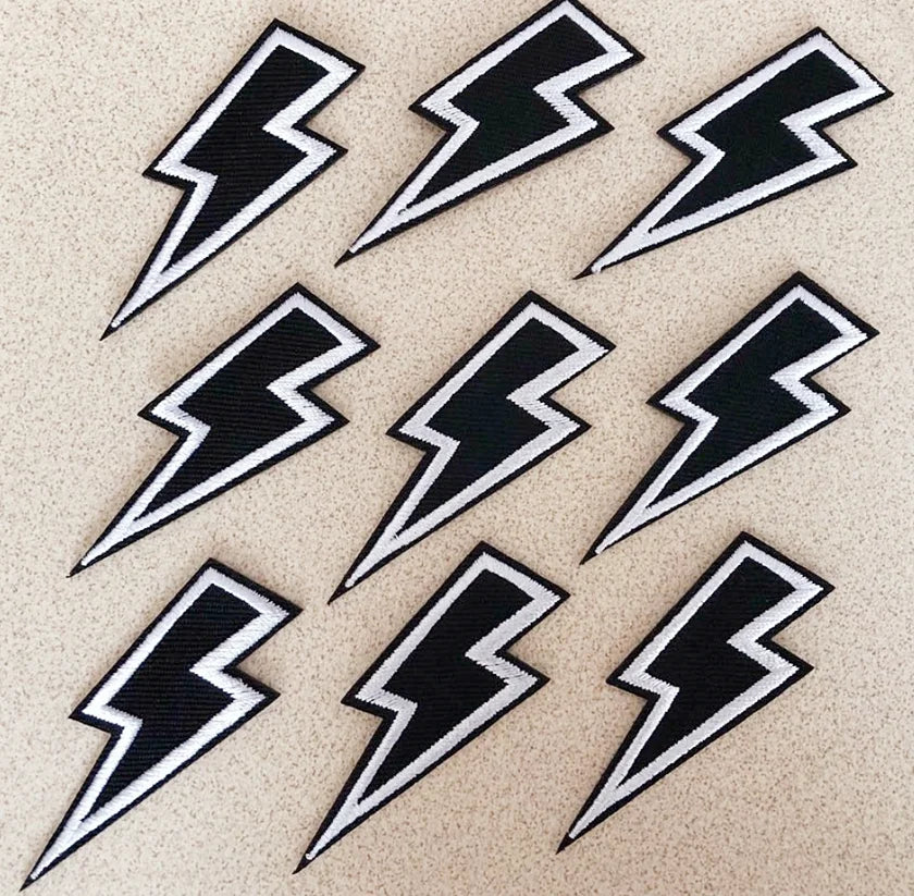 Cloth Patch Computer Embroidery Label Clothing Accessories Embroidery Fingers love Patches