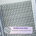 Lash Extension Supplies Pointy Stem Lash Fans CC Curl Korean Pbt Fiber Eyelash Extensions