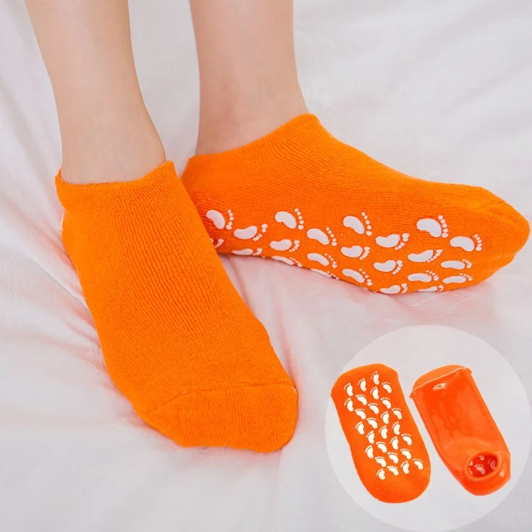 Wholesale Moisturizing Gel Socks Moisture Foot Spa Socks for Cracked Heel Treatment
