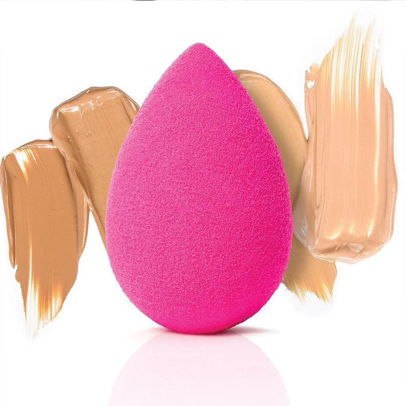 Cosmetics Hydrophilic Polyurethane Super-Fine Super-Cute Multi-colourful Special Total Face Make Pink Blender Sponges Blending