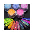 15g Bottled Glitter Color Acrylic Crystal Powder Extends Factory Wholesale Acrylic Powder