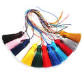Wholesale 5cm Short Silk Tassels Fringe Tassel Washable Tassels for Bag Decoration Keychain
