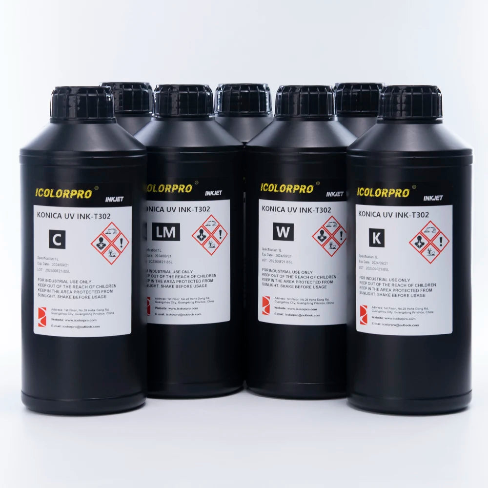Brand New Product IColorPro KONICA UV Ink for Ricoh G5 G6/Konica Printhead