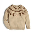 2025 Boys Knitwear Kids Knit Pullover Tops Children Autumn Winter Cotton Knitted Sweaters in Stock Wholesale