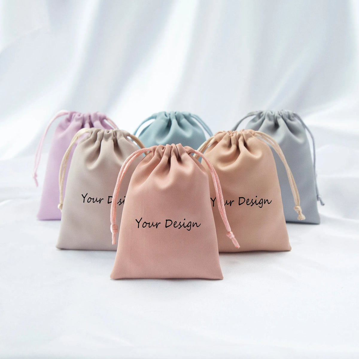 Satin Gift Bags with Drawstring Jewelry Candy Gifts Bags for Wedding Bridal Shower Gift Wrap Bags for Baby Shower Birthday