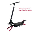 High Quality Electric Scooter Body Aluminum Frame 10/11Inch C-Type Suspension Open Size 135/150Mm Spare Parts E Scooter Frame