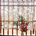 2025 New Fashion Boho Handmade Macrame Leaf for Home Decor Macrame Leaf Curtain Leaf Macrame Wall Hanging W1679