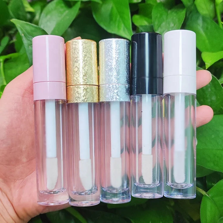 8ml Hot Selling Big Applicator Wand Tube Classic Design White Custom Lip Gloss Container