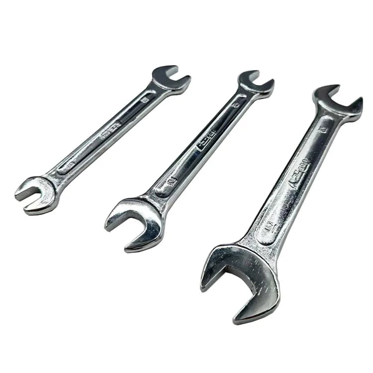 Quality Metric OEM Carbon Steel Mirror Polishing Combination Repair Dual Purpose Double Open End Spanner