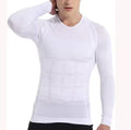 Men's Compression Shapewear Compression Slimming Underwear Long Sleeve Sweatshirt