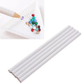 Tamax NAB062 Dual-ended Wood Nail Art Wax Pen with Rhinestones Gem Picker Crystal Dotting Tools for Commercial & Home Use 17cm
