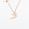 Women Girls Jewelry Gymnast Gymnastics Pendant Necklace Custom Symbol Gold Plate Stainless Steel Jewelry Cute Necklace for Girls