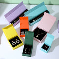 Logo Custom Paperboard Magnetic Boxes Small Gift Packing Paper Jewelry Box