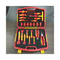 24pcs 1000v 23C Insulated Hand Tools OEM Customized Carbon Steel Tool Set Including Wrench Screwdriver Socket Plier