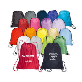 High Quality Low Moq Custom Sublimation Printed Drawstring Mesh Bags for Promotional Gifts