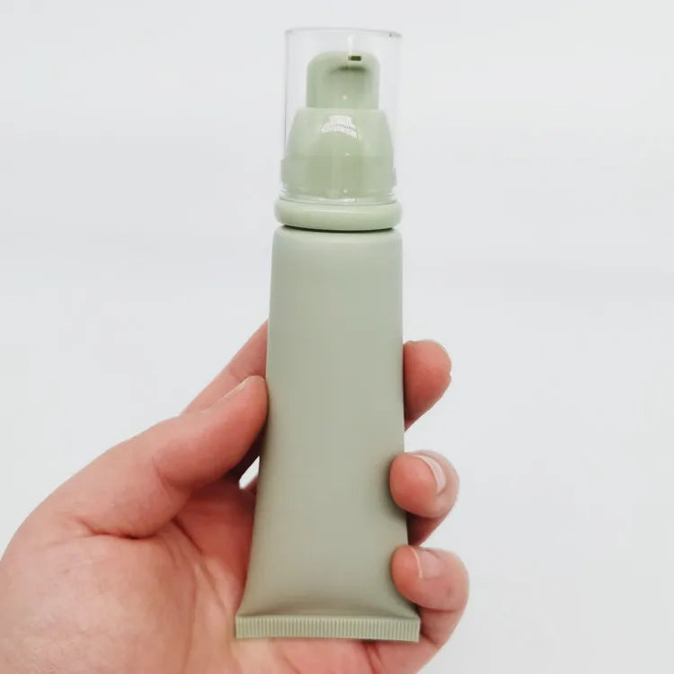 BB Cream Eye Serum Liquid Foundation Matte Green 30ml 50ml Cosmetic Tube with Pump Airless Soft Cream Tube