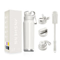 Insulated Vacuum Sports Water Bottle with Straw for Travelling Cups