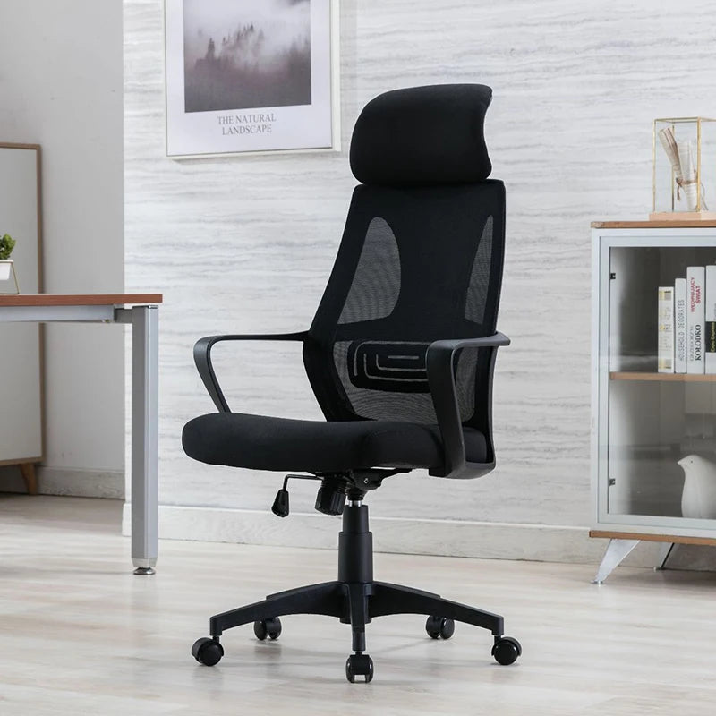 Foshan Contemporary Lift Chair High Back Fabric Full Mesh Executive Office Chair with Power Tilt & Gliding Revolving