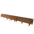 Taurus Modern Square Metal Edging Easy Installation High-Density Corten Steel Lawn Edge for Hotels Outdoor Home Garden Ornaments