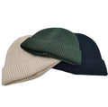 Stylish Popular Short Fisherman Beanie Mini Fisherman Beanie for Women and Men Black Fisherman Beanie
