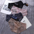 Wholesale New Girl Collection Sexy Breathable Eco-Friendly Nylon Lace Low-Waist Hipster Solid Pattern Bow Hole Decorations Women