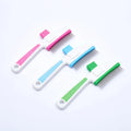 Pet Comb Stainless Steel Dense Tooth Comb Hair Cleaning Grooming Supplies Dog Cat Hair Removal Brush Pet Cat Combs