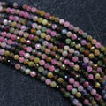 Hot Sale Faceted Rose Crystal Beads Agate Loose Beads Natural Gemstone Jewelry Making Accessories