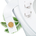 Non-electric Bidet Toilet Attachment With Self-cleaning Nozzles Reversible Bidet RV Toilet RV Bidet