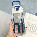 New Arrival Fancy Design 400ml 550ml Plastic Water Bottle Outdoor Portable Children's Cups With Infuser