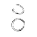 DIY Jewelry Making Findings Stainless Steel Open Rings Connector Split Ring Jewelry Accessories