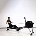 TODO Commercial Gym Fitness Cardio Air Rower Rowing Machine 2024 304 Stainless Steel 200kg Max Load 10-Level Adjustable
